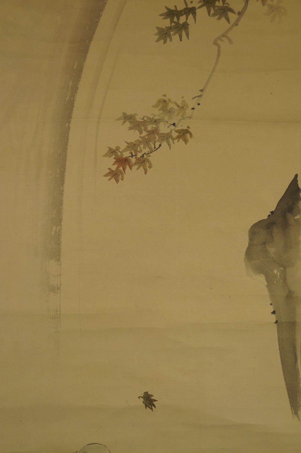 Homme à la cascade par Shodo paysage gros plan 2