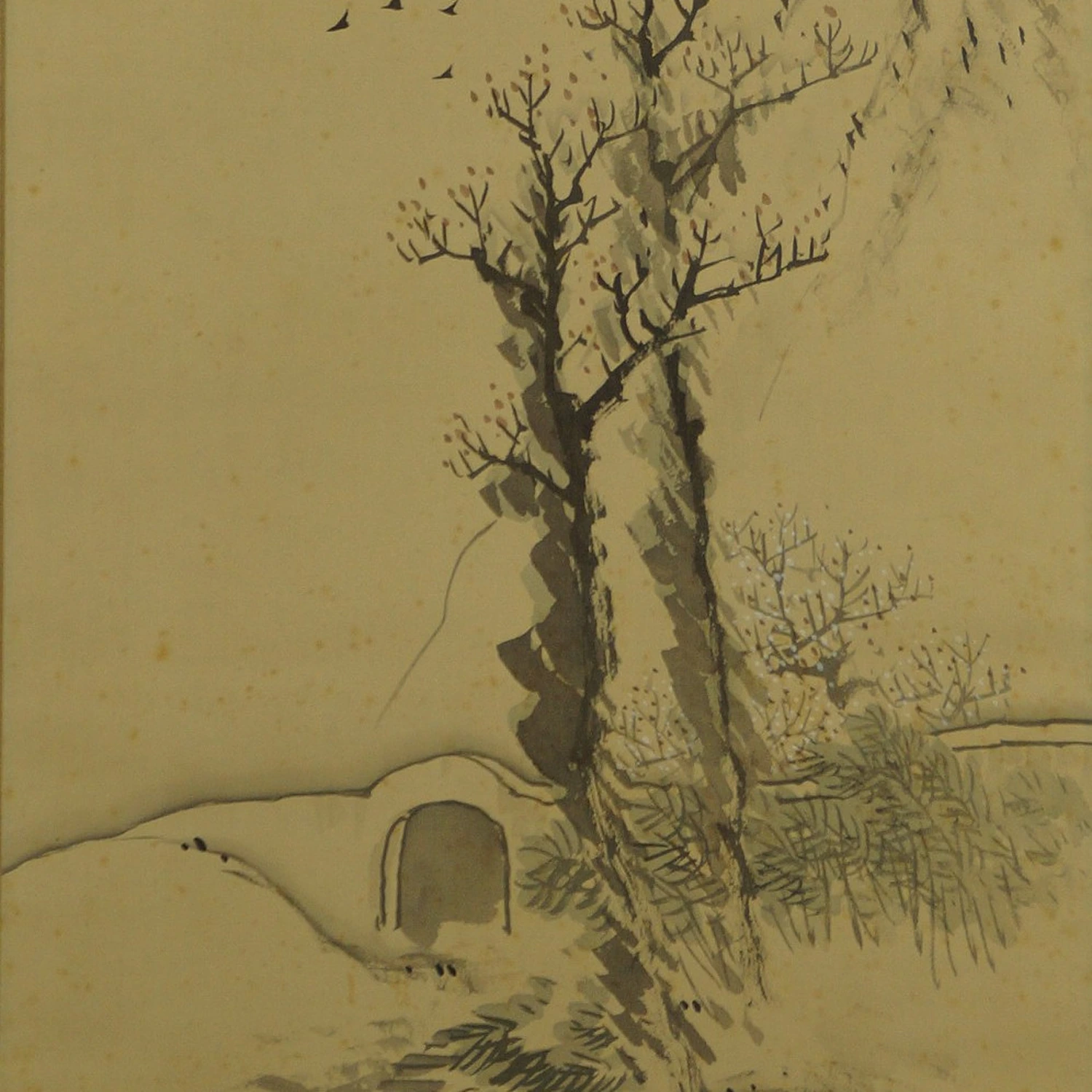 Winterliche Berglandschaft von Keisui Motiv Nahaufnahme Vorschau