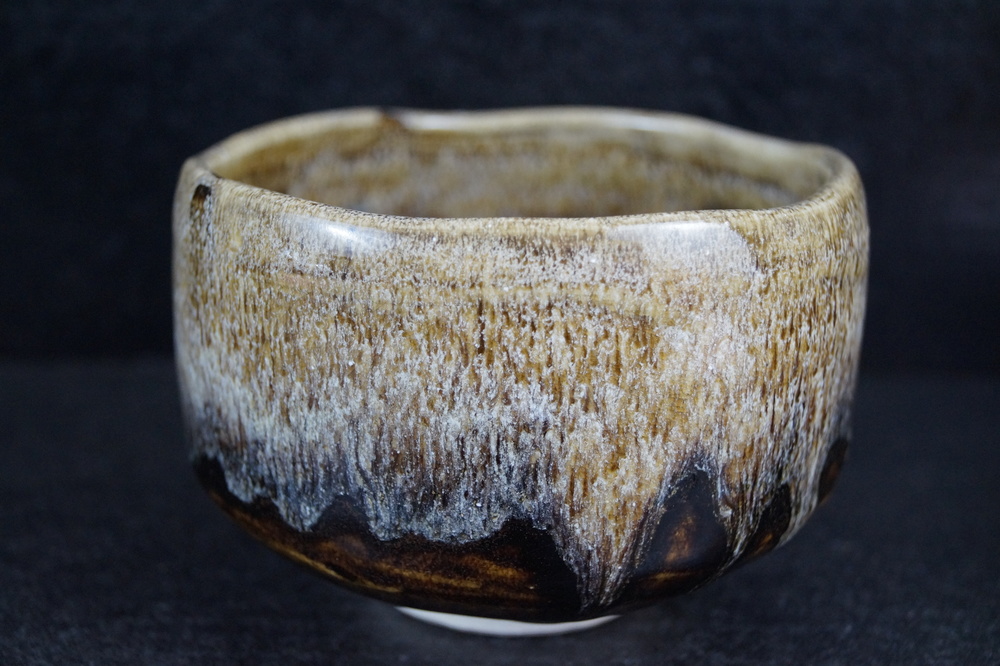Chawan autorstwa Muroi Kaoru widok z boku 2
