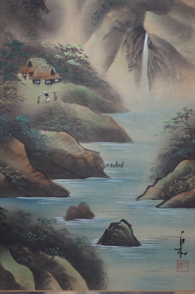 Paysage gros plan