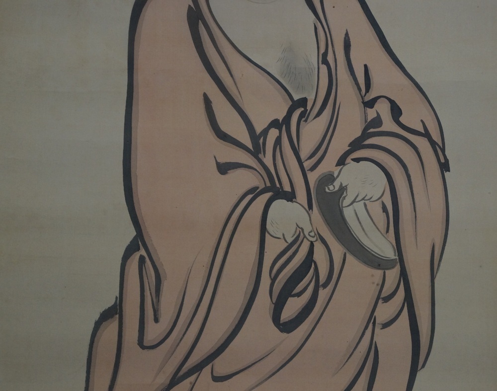 Bodhidharma Gewand Nahaufnahme