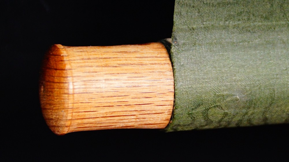 Kakadu in bluehenden Glyzinien Kakemono von Cho Ikkyu Rollendetail