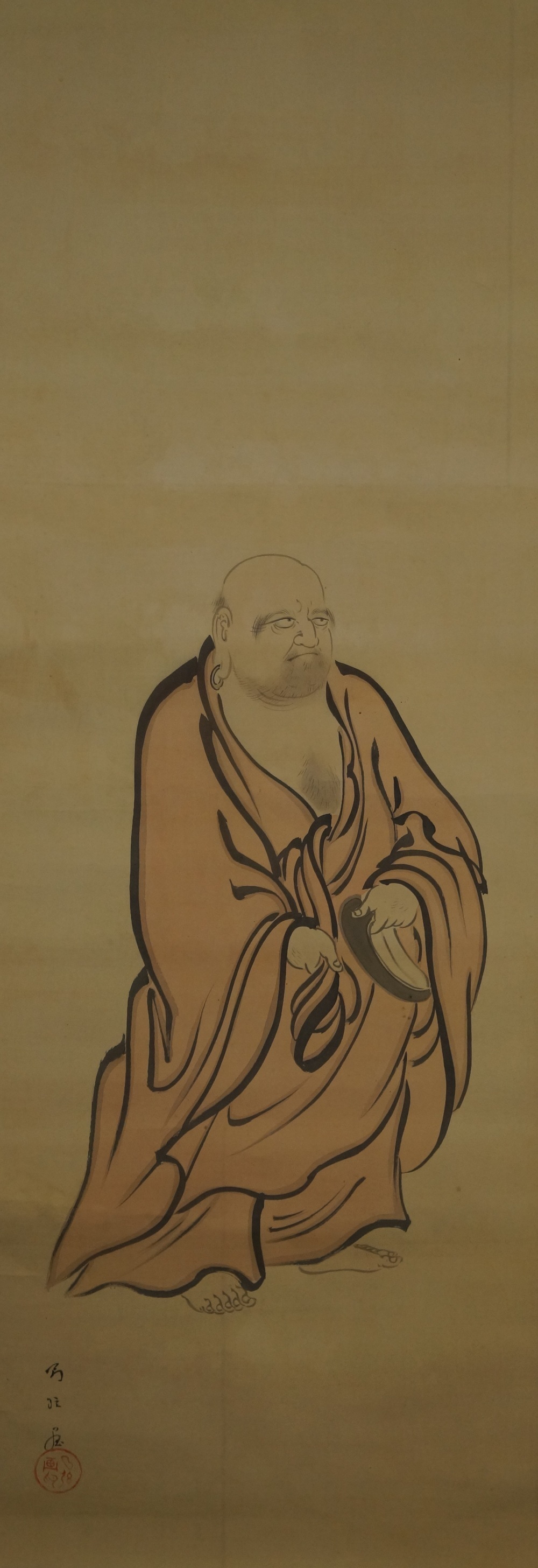 Bodhidharma Gesamtmotiv ohne Rahmung