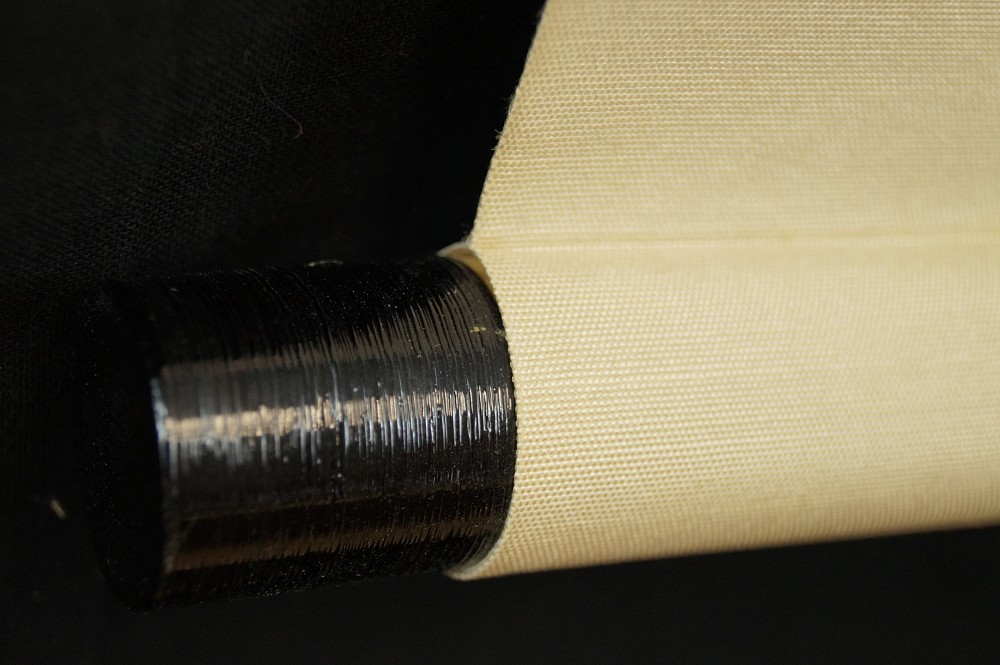 Japanisches Rollbild Zen Kalligraphie Harmonie von Itsugai Kajiura Rollendetail