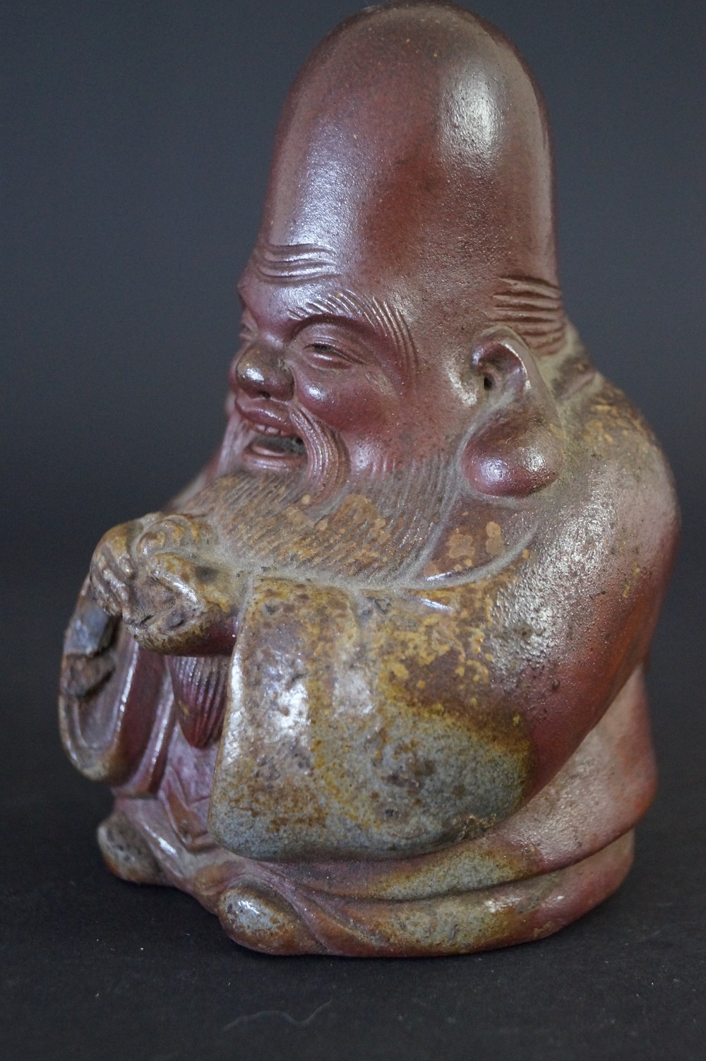 Fukurokuju Figur Frontalansicht