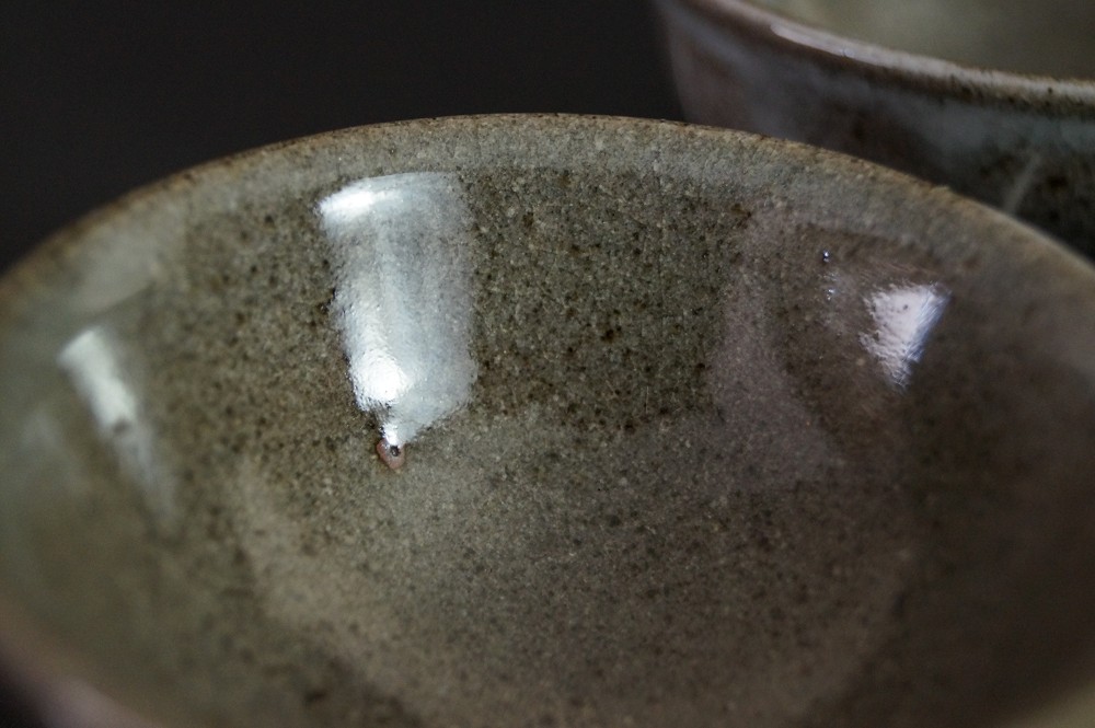 Set di coppe da sake di Morioka Kisaragi smalto primo piano 2