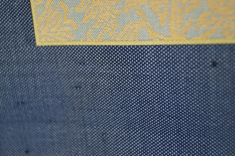 Calligraphy hanging scroll kakemono mounting detail 2