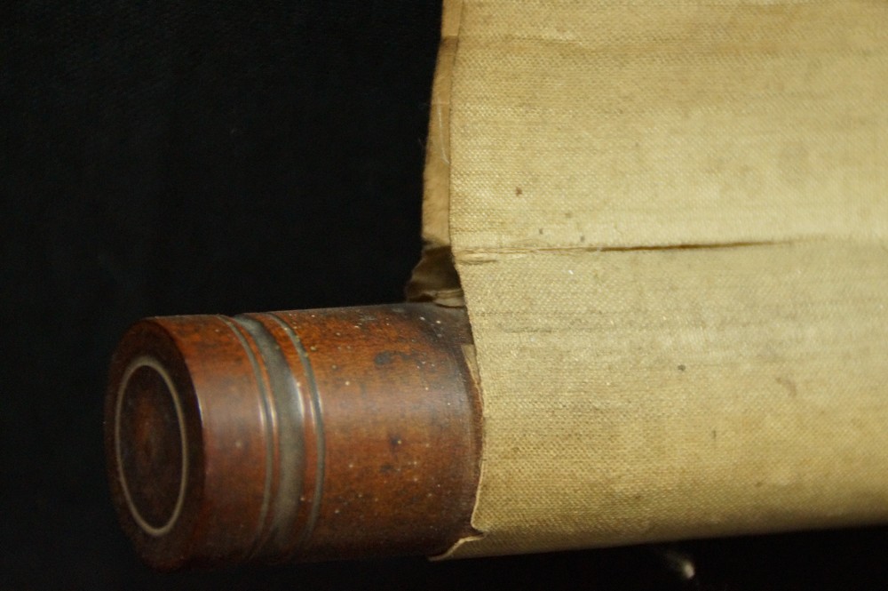 Zwei Kraniche von Jikoji Sanenaka Rollendetail