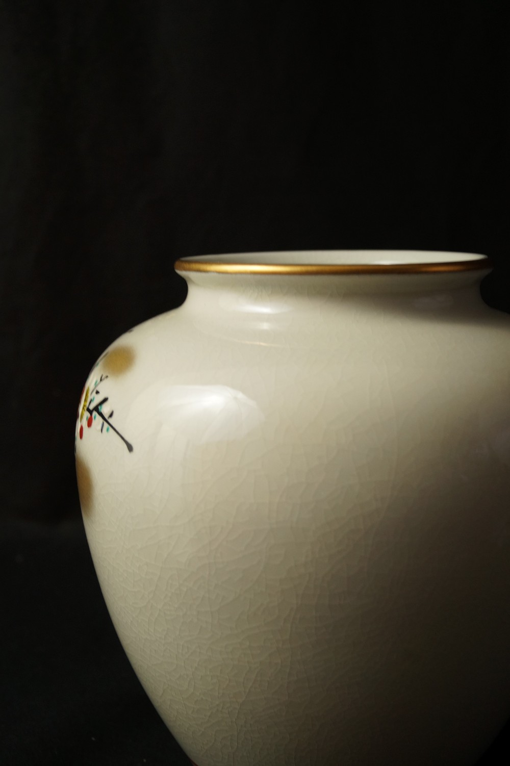Plum Blossom Vase Back View
