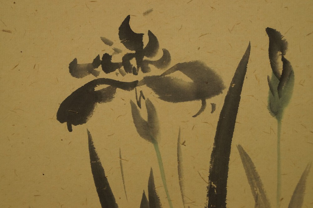 Iris Kakemono Iris Motiv Nahaufnahme 2