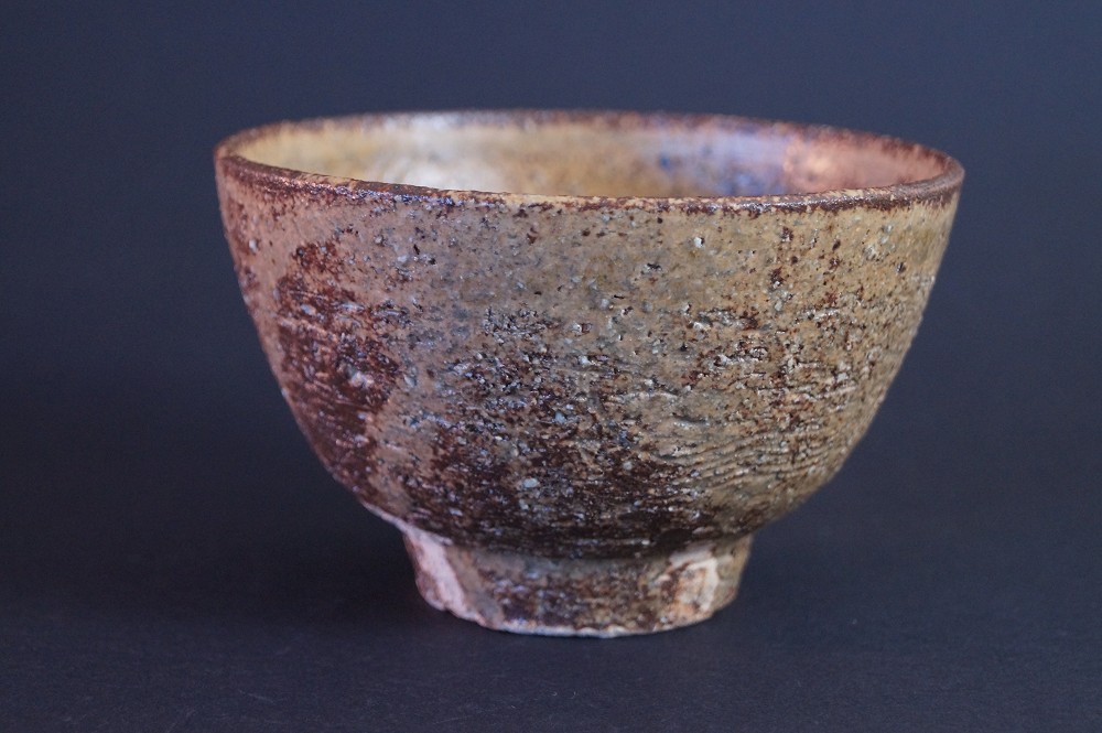 Bol à thé Seto Chawan par Shohachi Taniguchi vue de face
