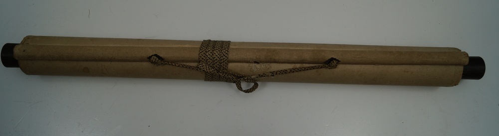Calligraphy kakemono rolled up