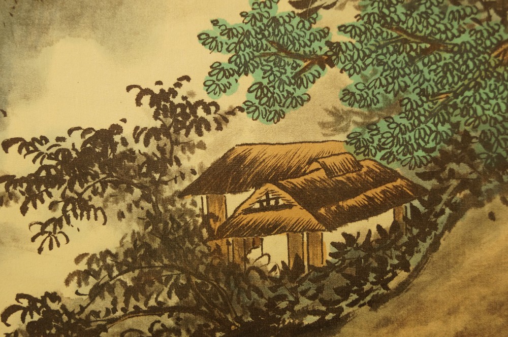 Kakemono paysage Gros plan du paysage 5