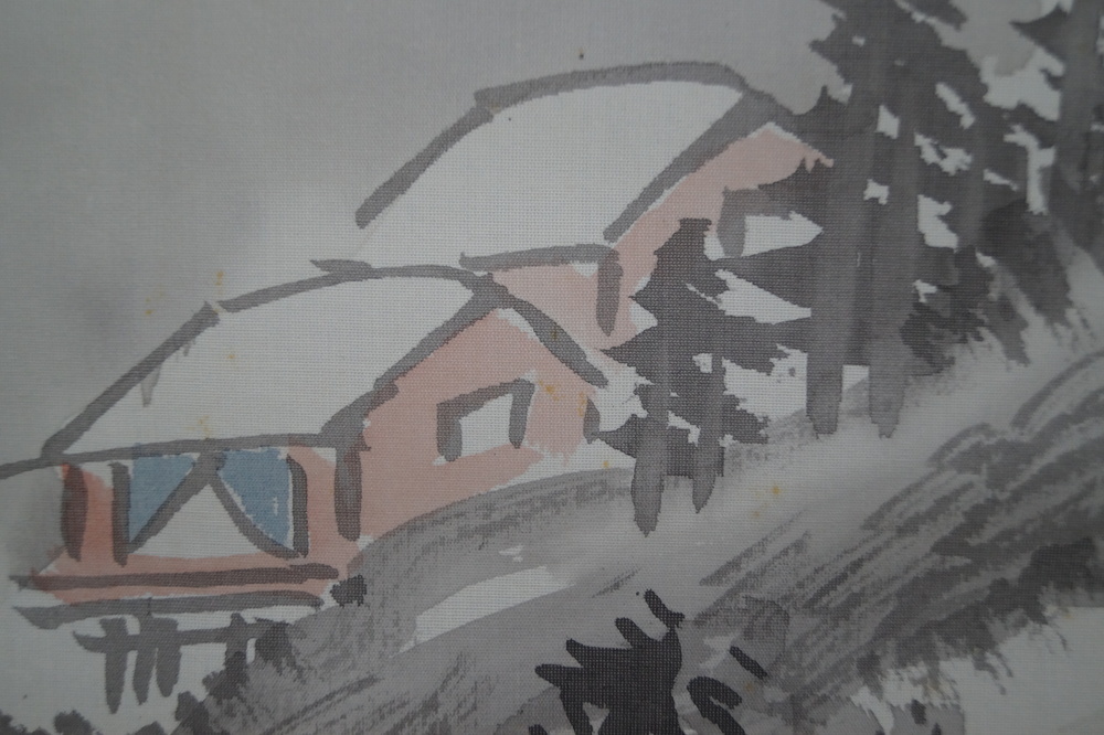 Makuri paysage ferme gros plan 2