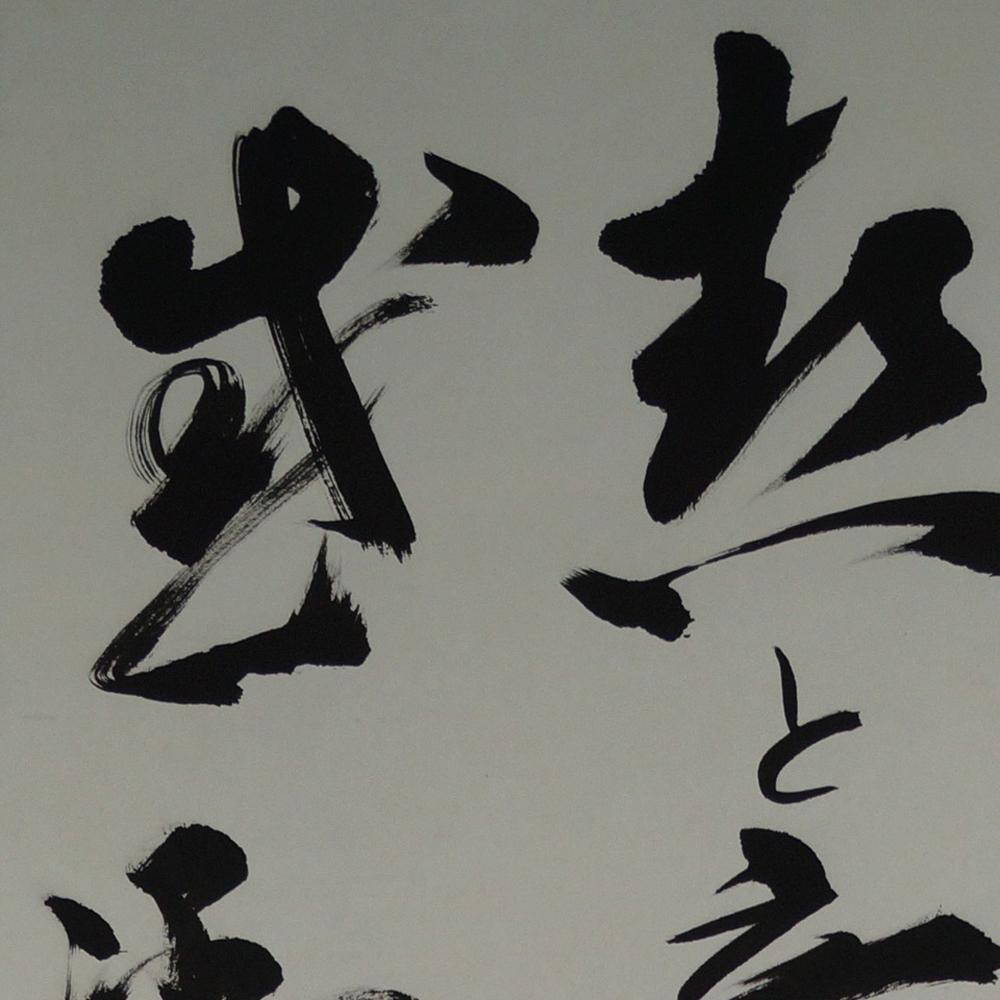 Bodhidharma Daruma Kakejiku Motiv Nahaufnahme Vorschau