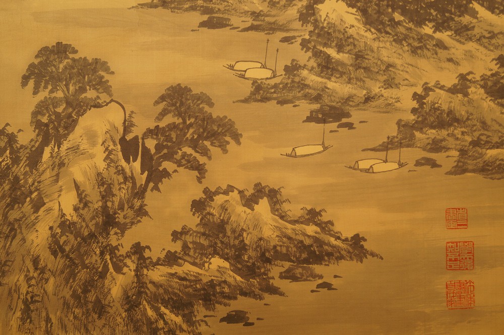 Paysage kakemono XXL paysage gros plan 4