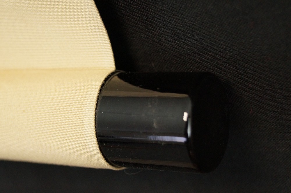 Zen-Kalligrafie Reines Herz von Adachi Taido Rollendetail