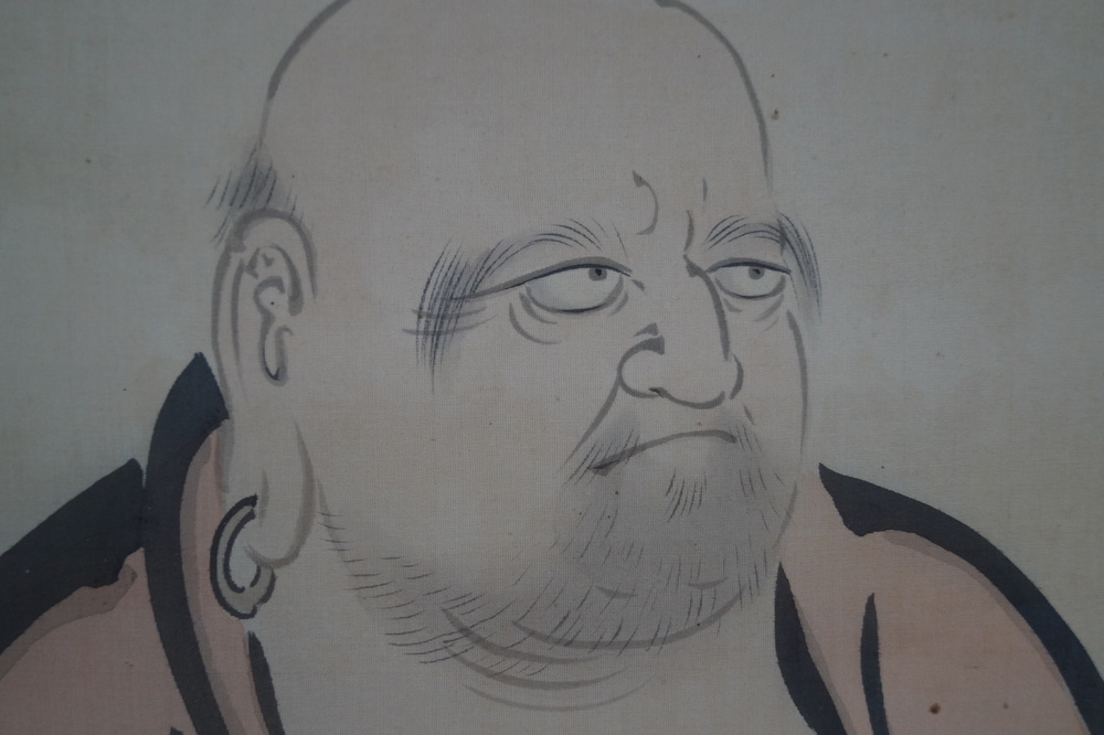 Bodhidharma Gesicht Nahaufnahme