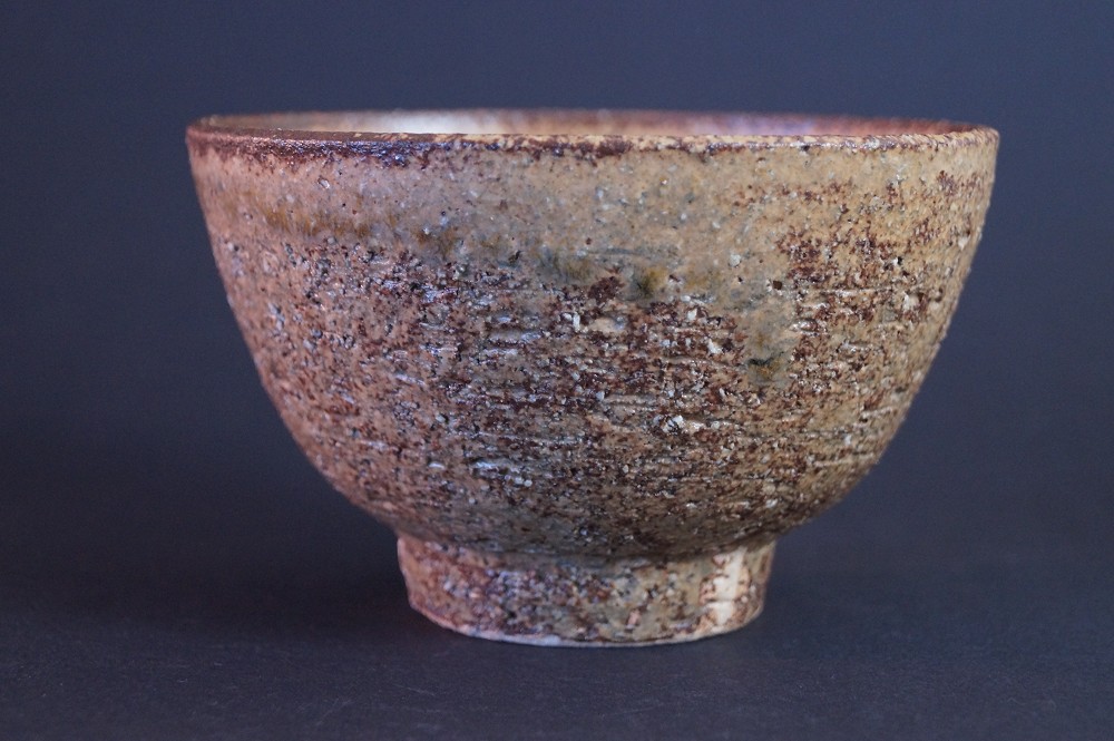 Bol à thé de Seto Chawan par Shohachi Taniguchi vue de côté 1