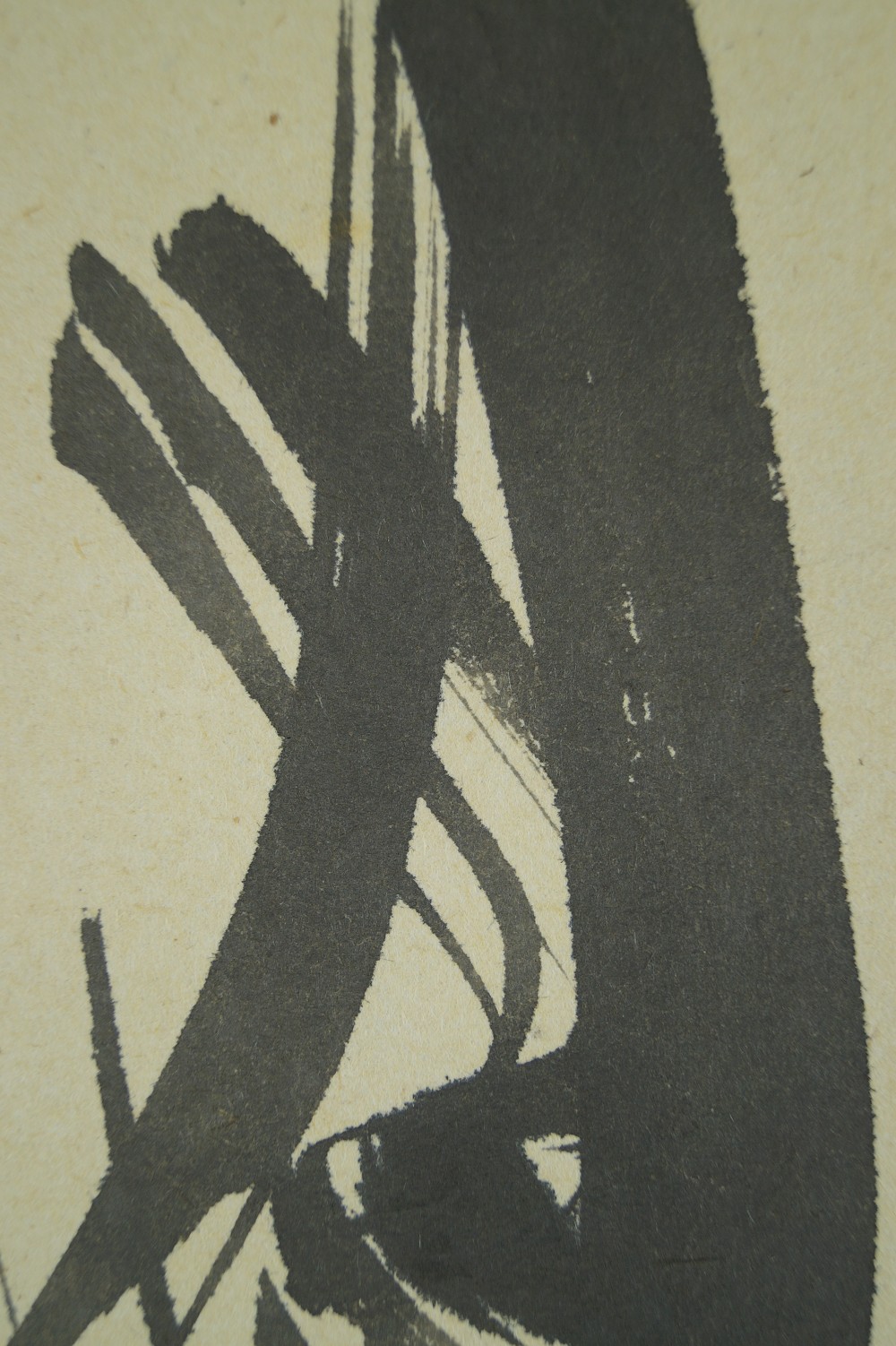 Calligraphy Brushwork Close-Up