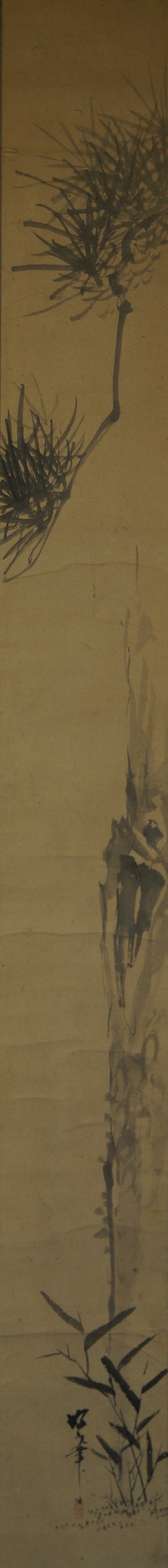 Kakemono Kiefer Gesamtmotiv ohne Rahmung