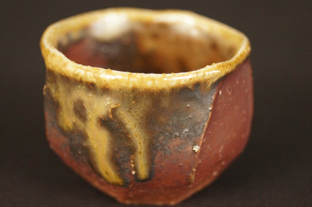 Bizen Guinomi von Kimura Tamafune Rueckansicht