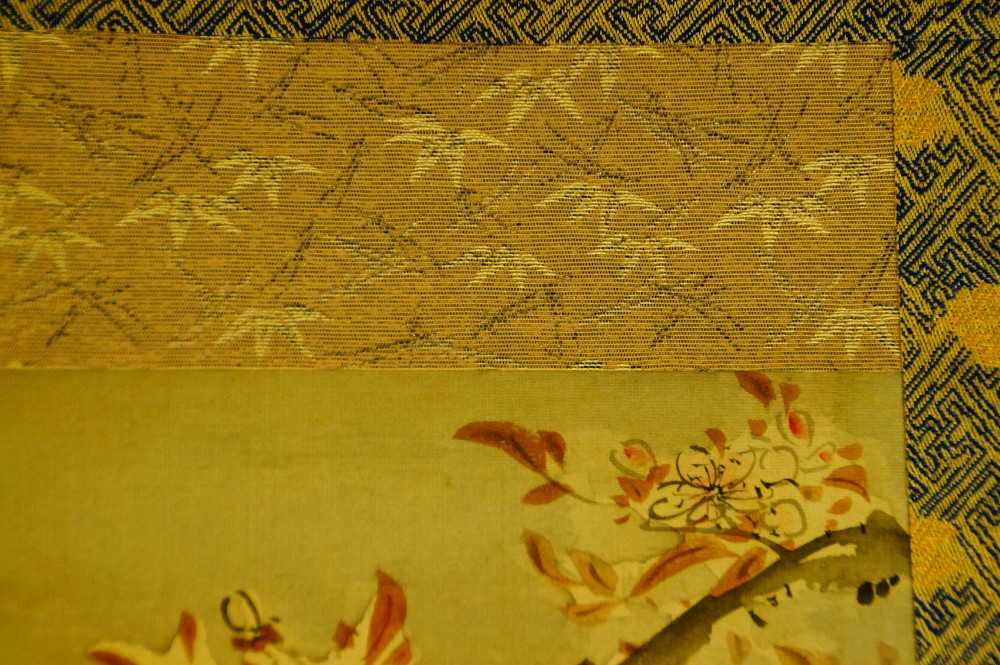 Ladrón nocturno kakemono detalle del montaje