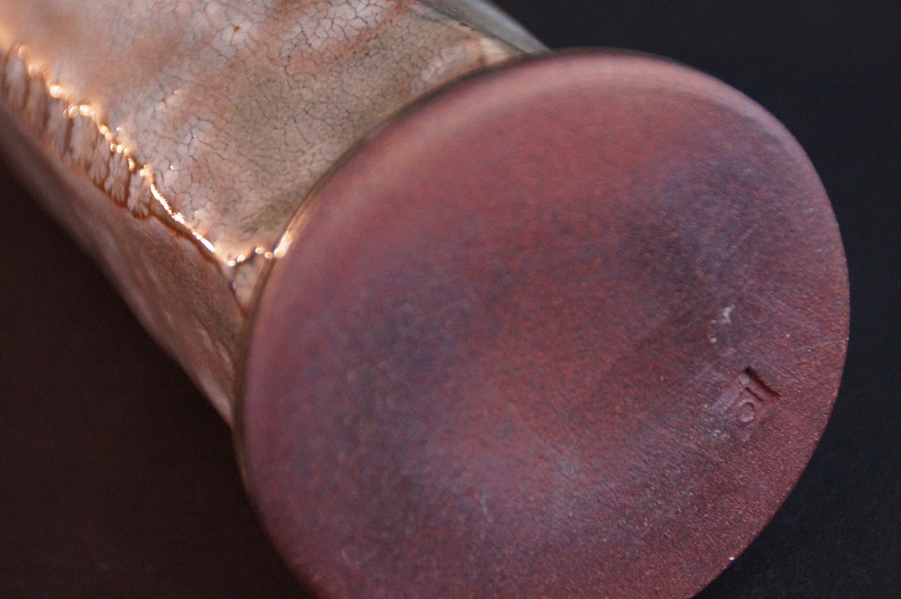 Seto Vase von Hidetoshi Suzuki Boden Nahaufnahme
