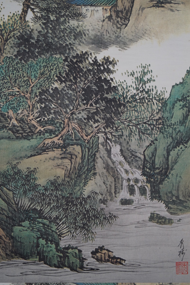 Landschaft Wasserfall Nahaufnahme