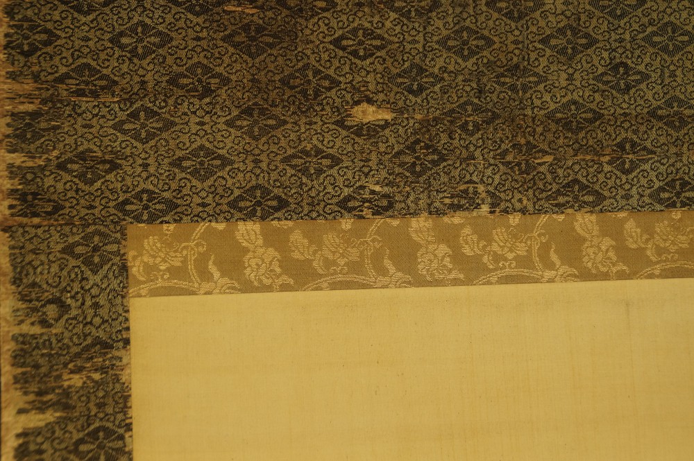 Kiefer in der aufgehenden Sonne von Kano Shunobu Montierungsdetail 2