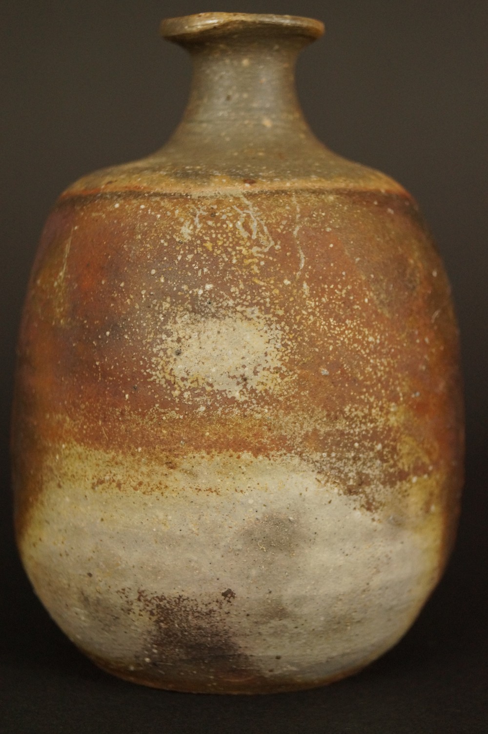 Bizen Tokkuri von Shuzo Ogawa Rueckansicht