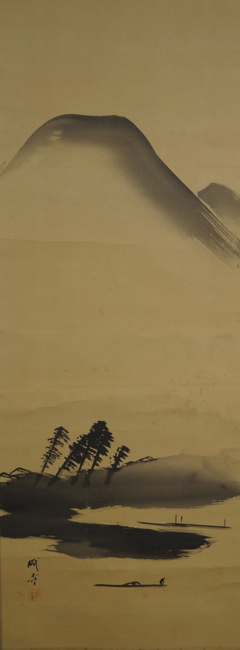 Berg Fuji Rollbild Gesamtmotiv ohne Rahmung