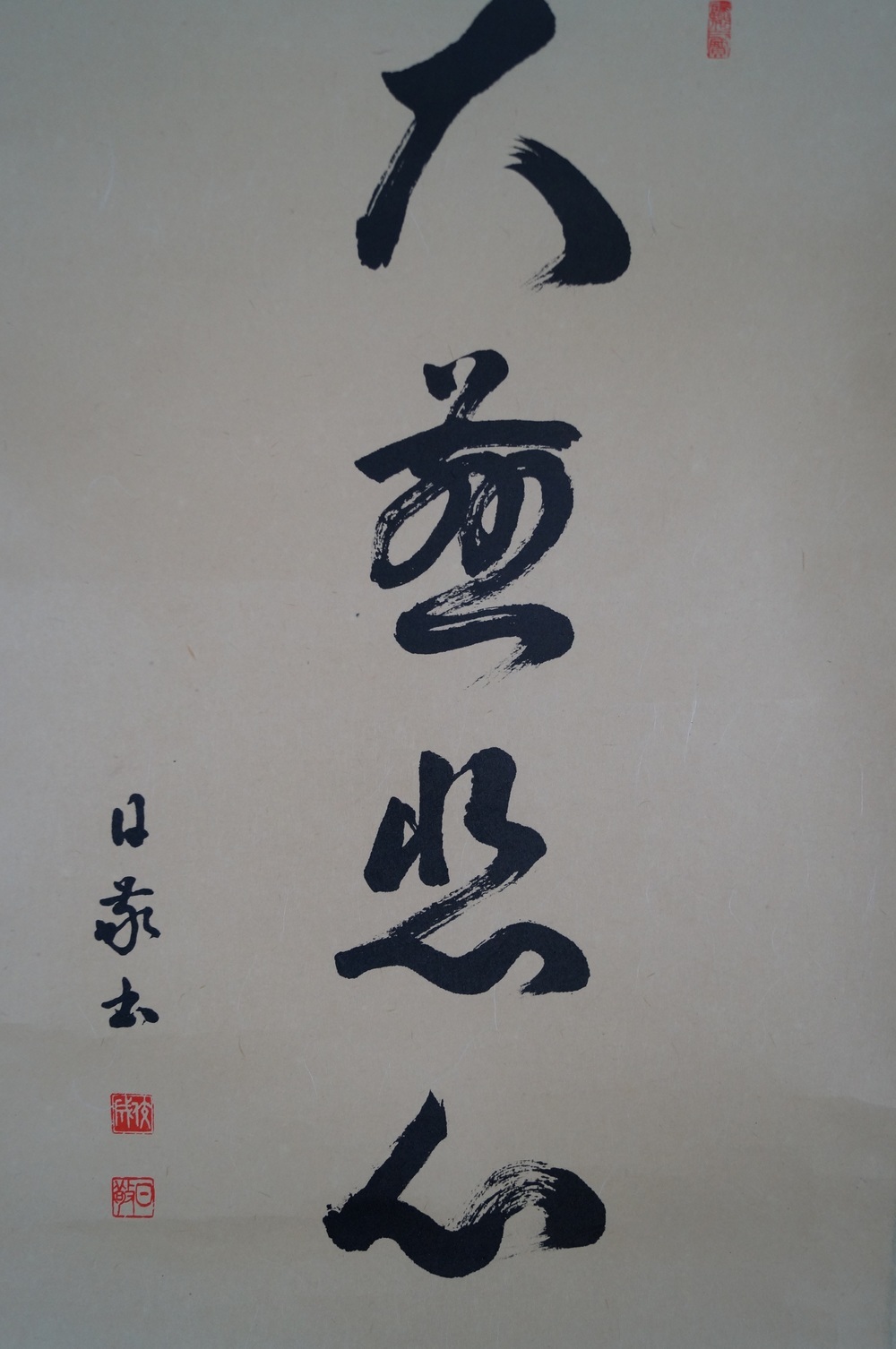 Calligrafia grande compassione motivo completo senza montaggio