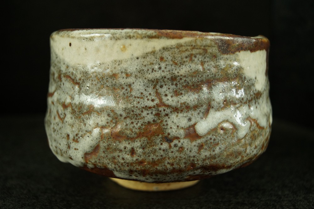 Czarka do herbaty chawan szkliwo zbliżenie