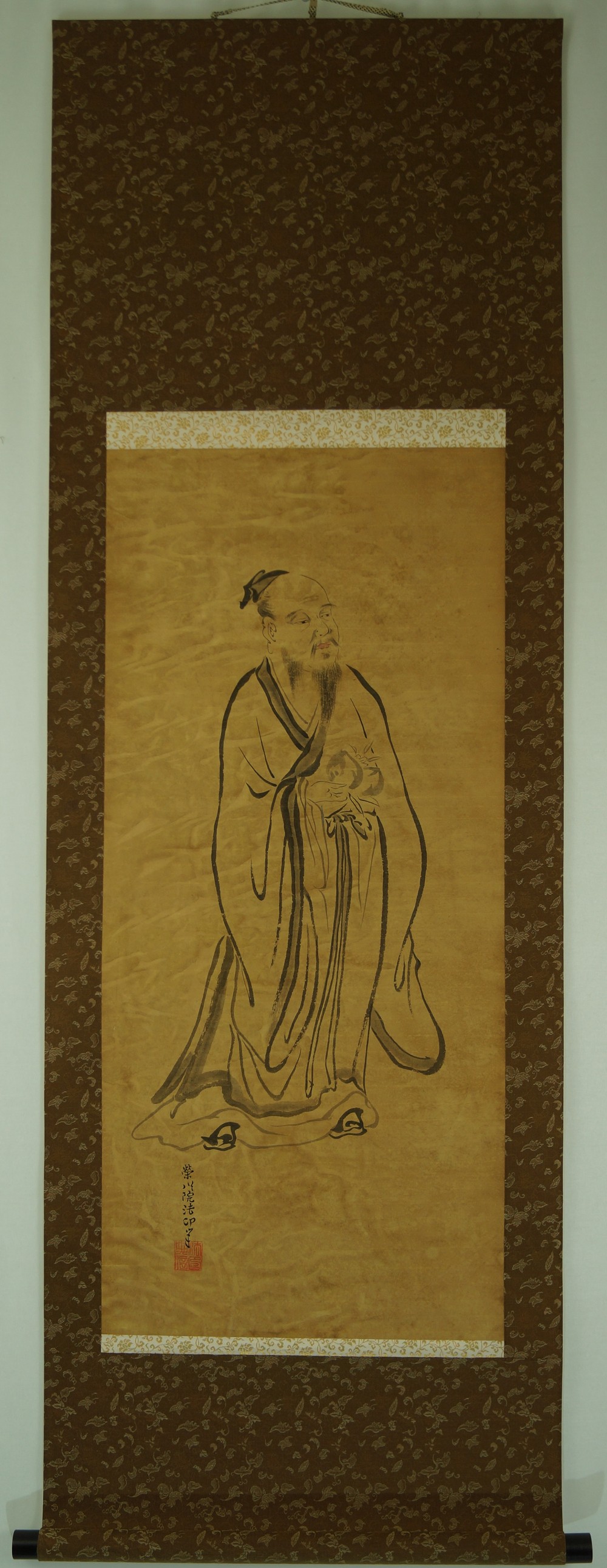 Moench Kakemono Gesamtansicht Rollbild