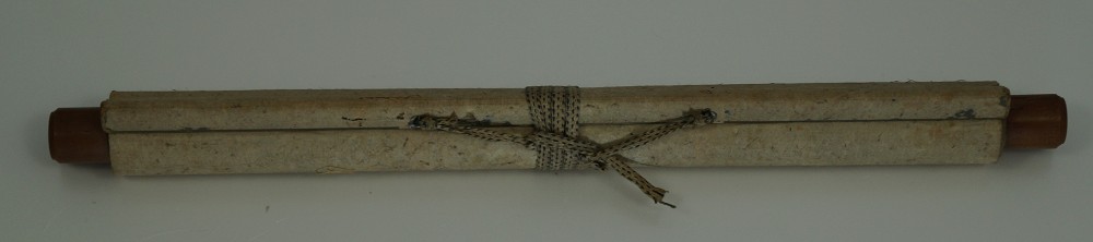 Kalligrafie Rollbild Kakejiku Kakemono zusammengerollt