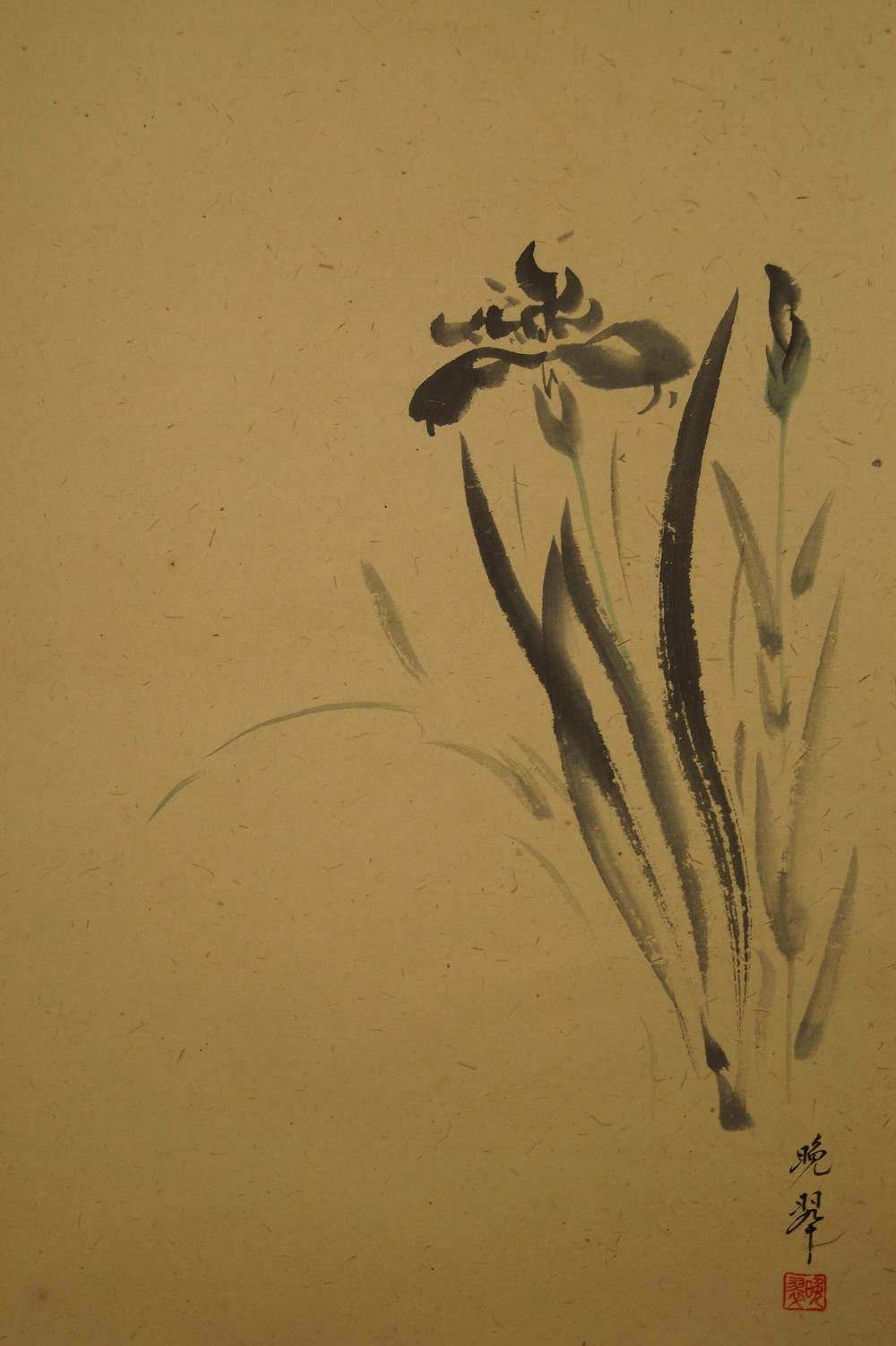 Iris Kakemono Iris Motiv Nahaufnahme 3