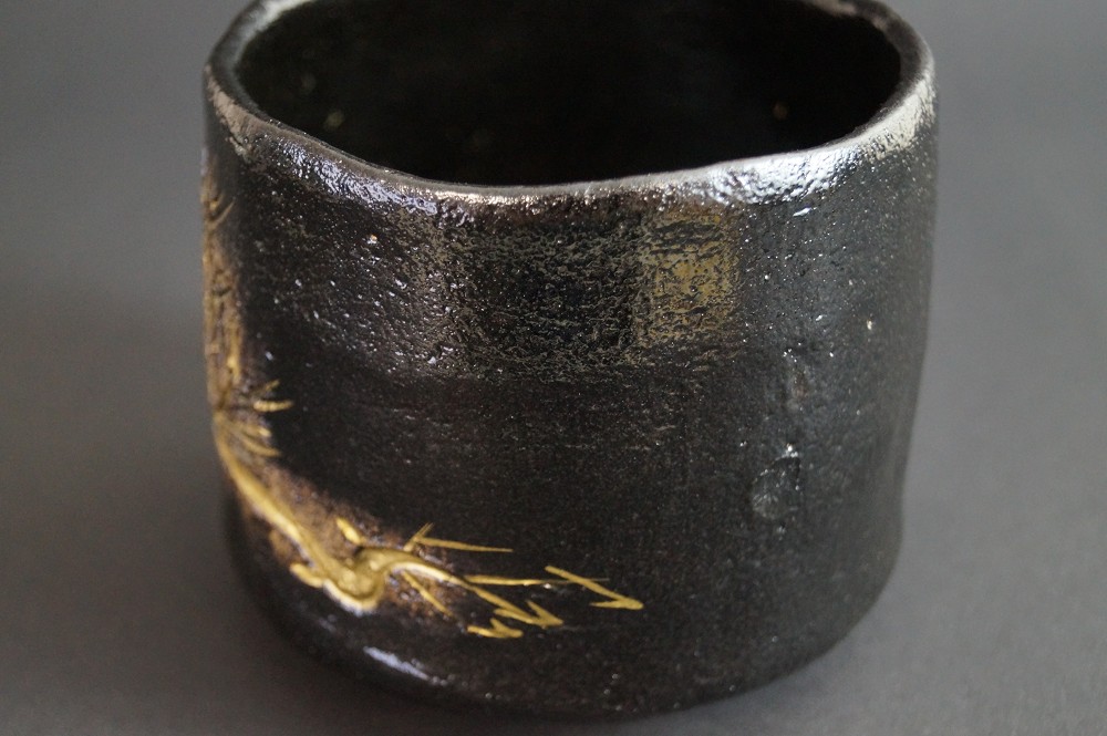 Chawan Raku di Keiraku Ito vista laterale 2