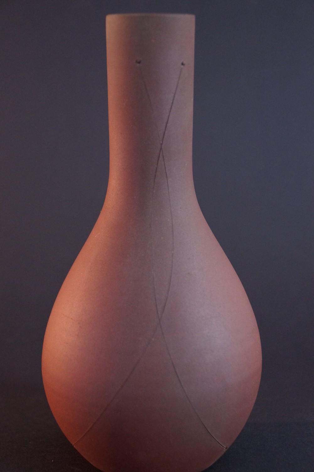 Kyo Vase von Masayuki Imai Seitenansicht 2