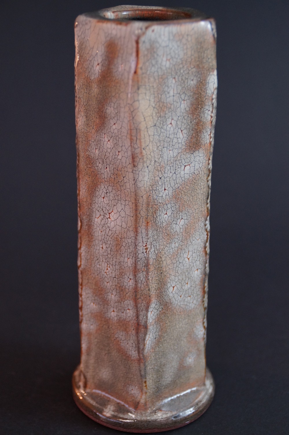 Seto Vase von Hidetoshi Suzuki Seitenansicht 1