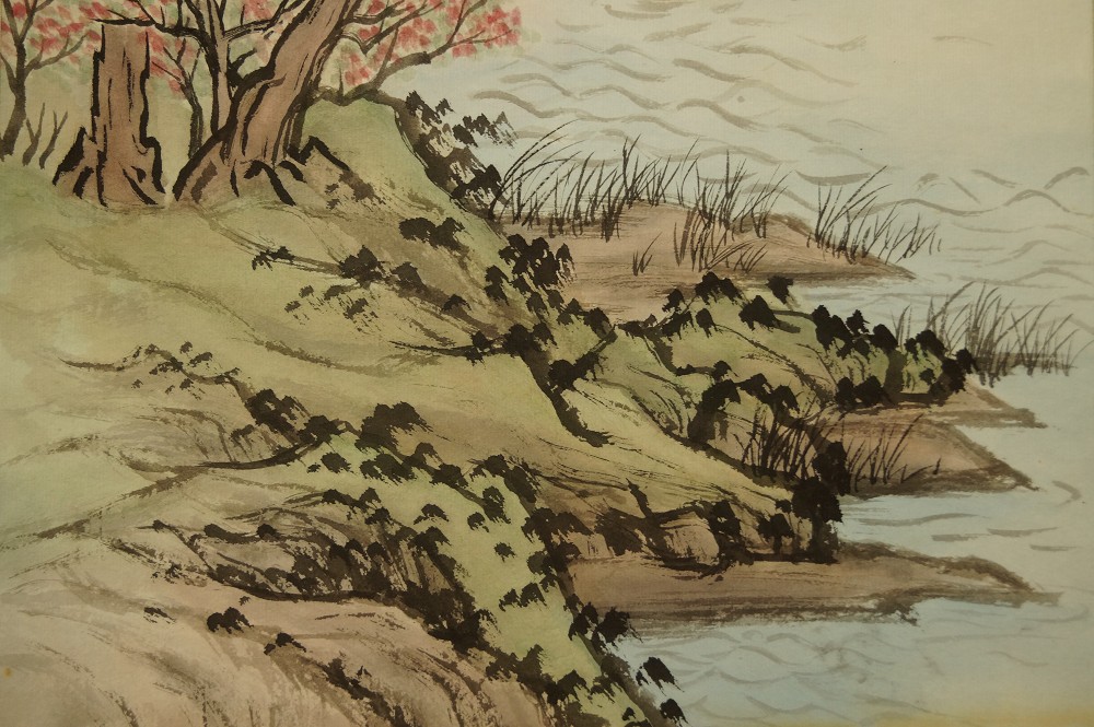 Landschaft Nahaufnahme 3 Uferpartie