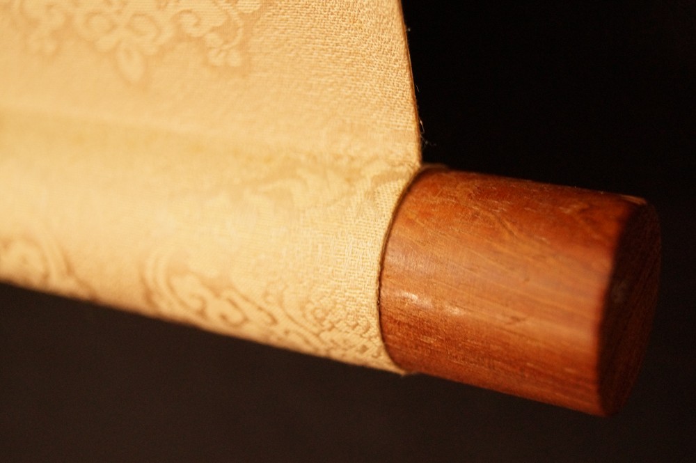 Nachtigall am Sakura Zweig Rollendetail