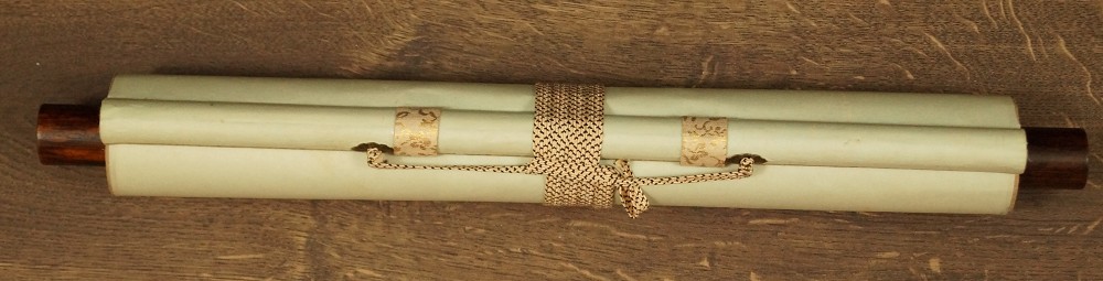 Calligraphy Kakemono rolled up