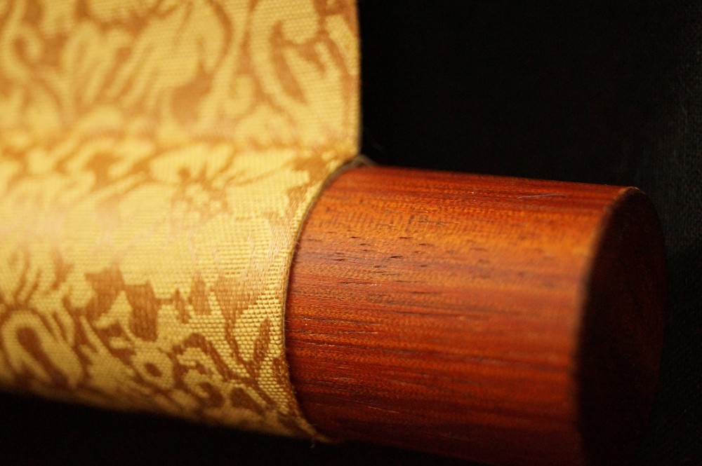 Namu Amida Butsu Hanging Scroll Scroll Detail