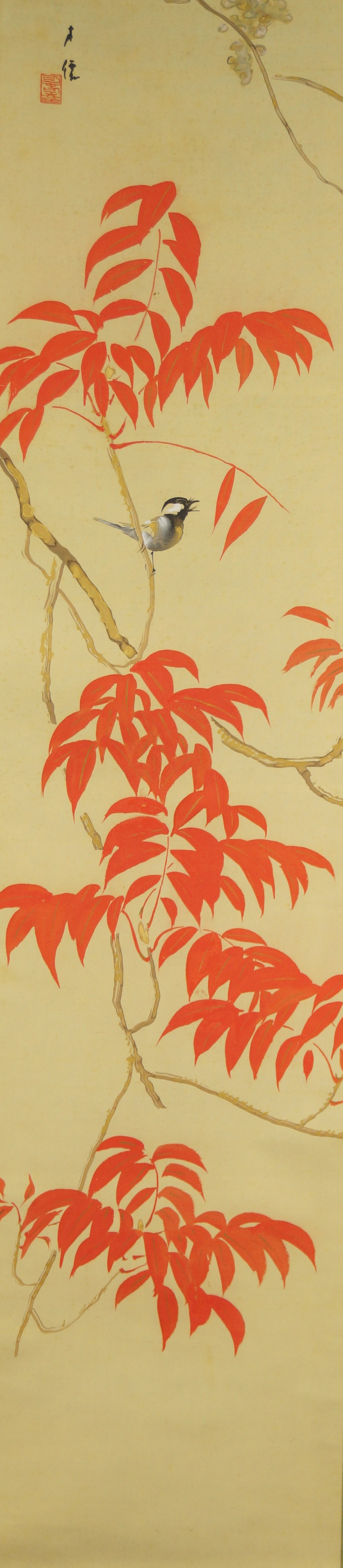 Herbst Rollbild von Hokage Higashihara Gesamtmotiv ohne Rahmung